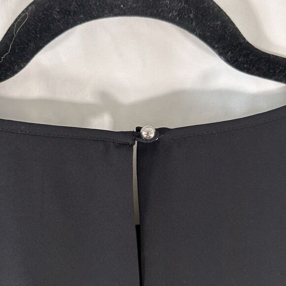 Banana Republic Knee Length Dress Womens 6 Black Sleeveless Pullover Lightweight - Picture 7 of 8